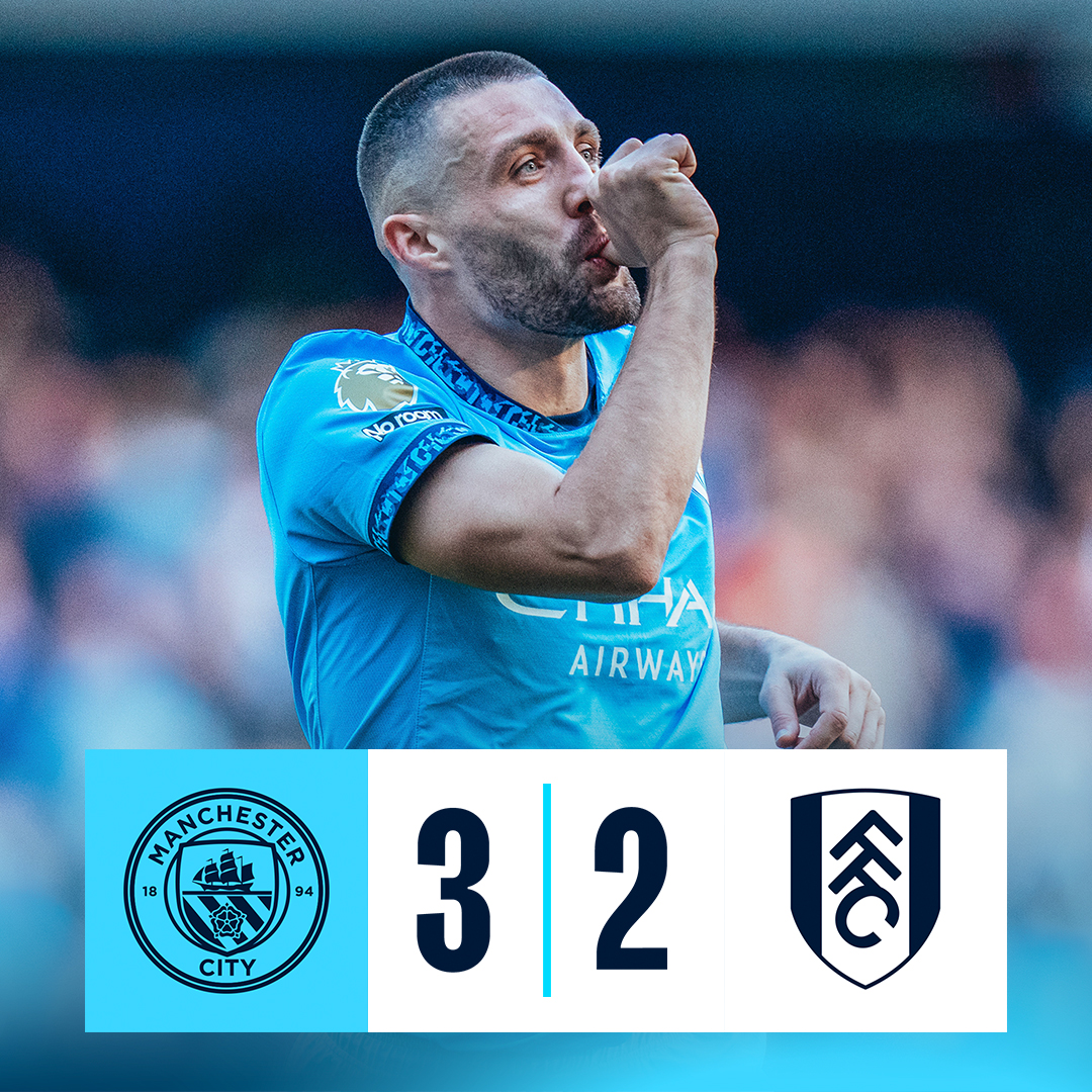 Highlights from an entertaining 3-2 win against Fulham in the Premier League, featuring some special goals! ✨