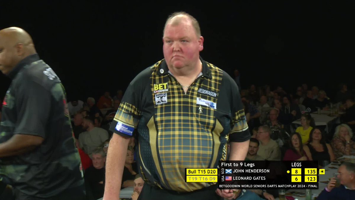 HENDERSON IS THE CHAMP 🏆 John Henderson is the NEW @betgoodwin World Seniors Matchplay Champion! The Highlander is now a two-time World Seniors Major WINNER 👏