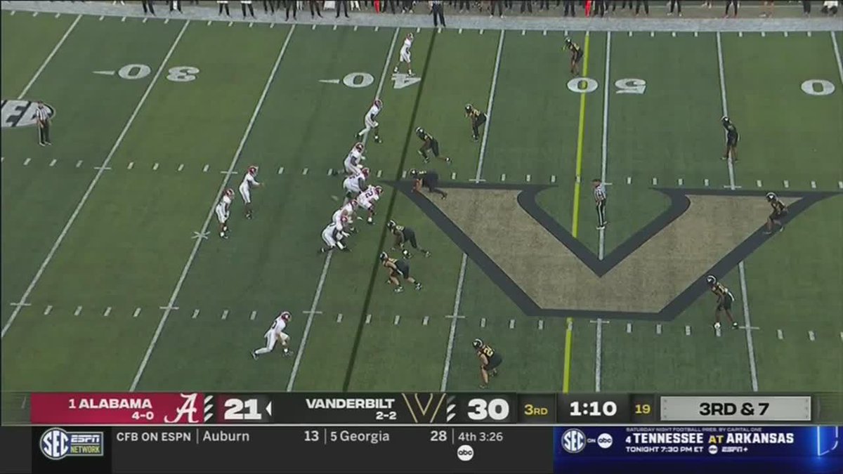 RYAN. FREAKING. WILLIAMS. TD. 😳🤯 SPECIAL. (via Alabama Football)