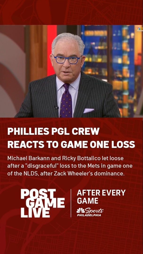 The crew is sounding off after a Game 1 loss to the Mets. Phillies Postgame Live is on now on NBC Sports Philadelphia.