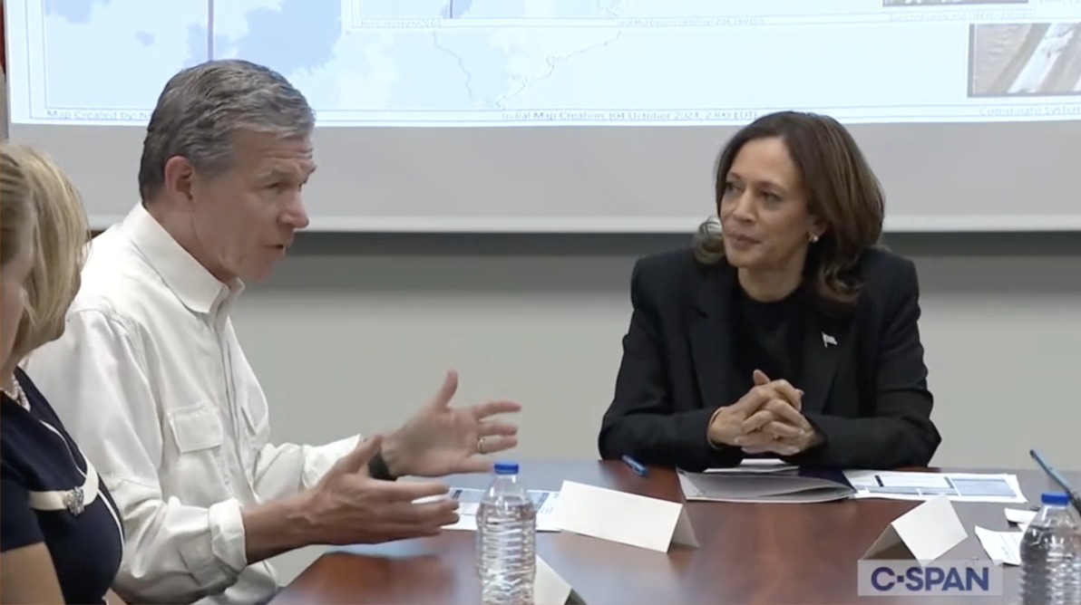 Gov. Cooper: Madam Vice President, this has been a massive, unprecedented federal response. We are deeply grateful for the federal resources that we have received. FEMA has been on the ground with us from the very beginning