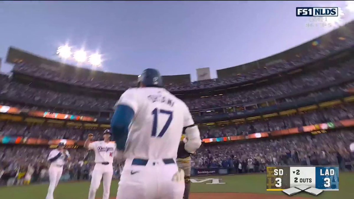 OH MY GOODNESS!! SHOHEI OHTANI HOMERS FOR THE FIRST TIME IN HIS POSTSEASON CAREER!! 📲 Watch in 4K on the FOX Sports App