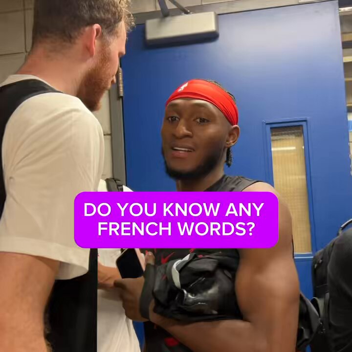 Do you know any French words? 👀 Tu connais des mots français? 👀
