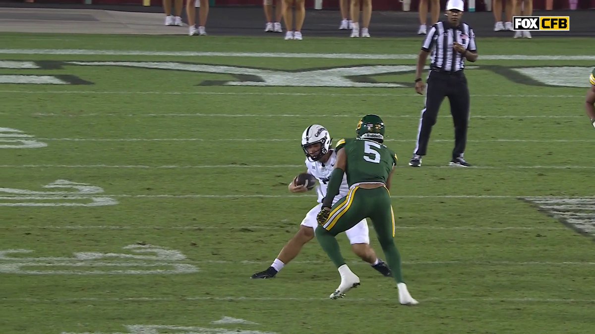 Rocco Becht is out here breaking ankles 😳🔥 Iowa State Football