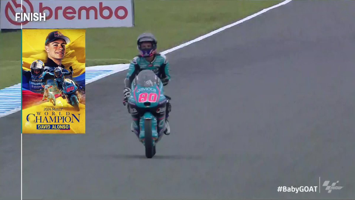 Basking in glory and pure emotion! 😍 Alonso has made history for Colombia 🇨🇴 #JapaneseGP 🇯🇵