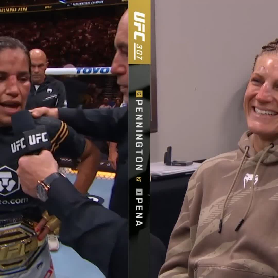 🏆 La campeona pide a Amanda Nunes! #UFC307
