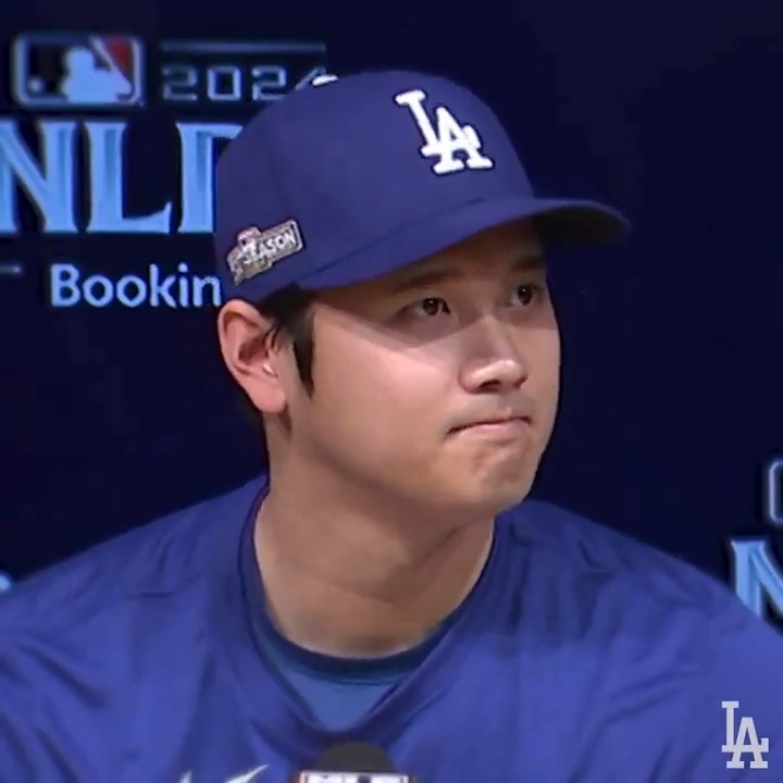 Postseason nerves for Shohei? Nope. 😳