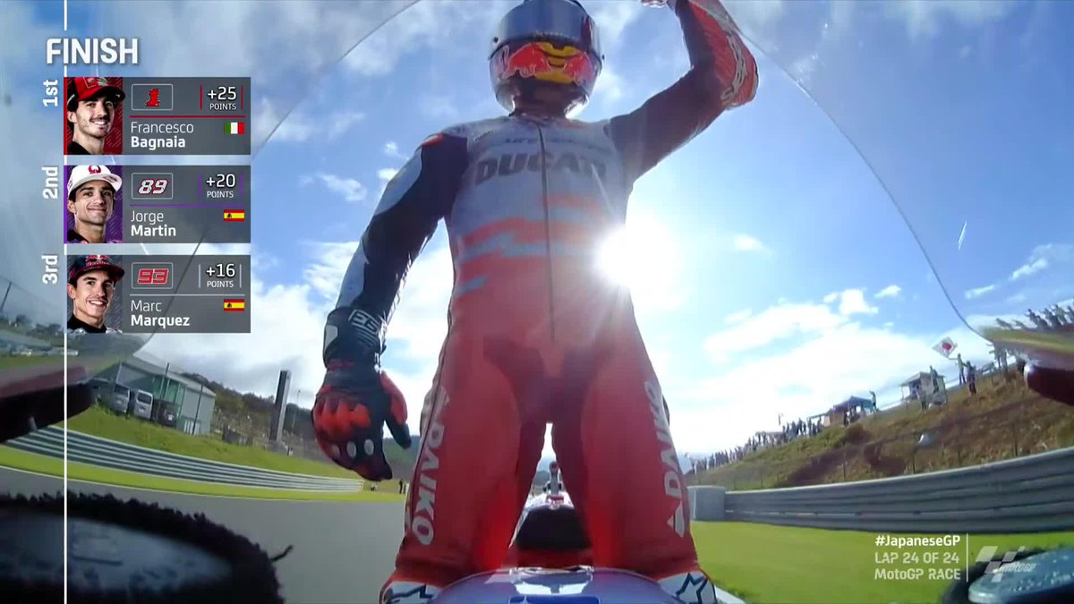 Another nice comeback completed 🥉 Marc Márquez secures third place 👏 #JapaneseGP 🇯🇵