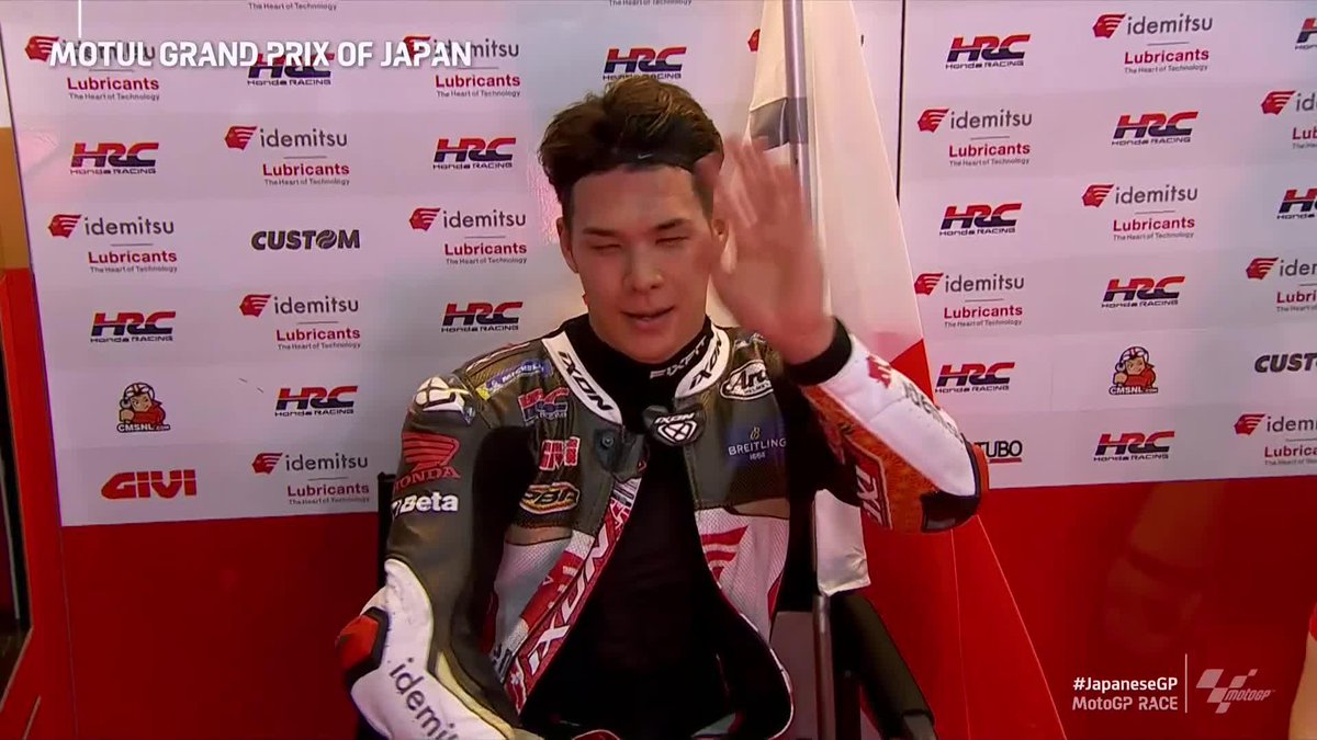 Great effort, Takaaki Nakagami 👏 #JapaneseGP 🇯🇵