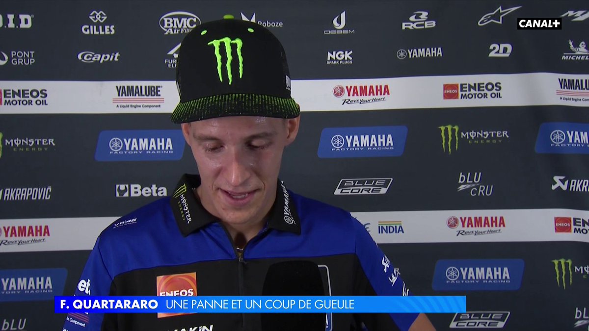 🎙️"C'est inacceptable" ❌ Fabio Quartararo très énervé après une nouvelle panne d'essence en fin de course 😰😰 #JapaneseGP | #MotoGP