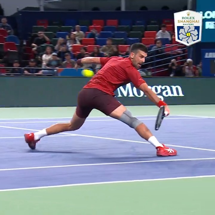 One of the greatest athletes in global sport. Reliving this outrageous Novak Djokovic play from every possible angle 😍