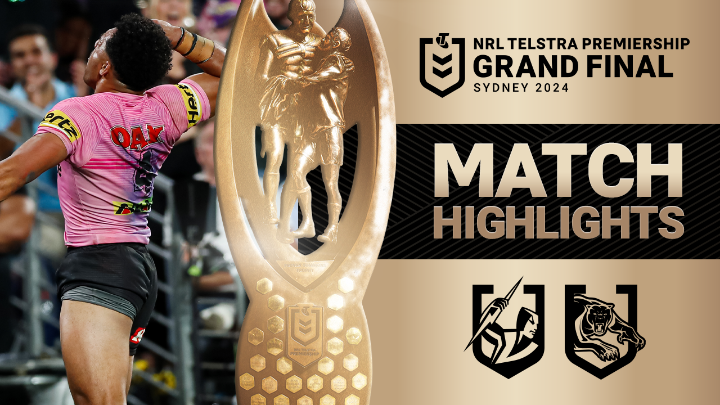 Match Highlights 🎥 - #NRLGF Watch all the highlights as the Storm take on the Panthers in the NRL Grand Final!