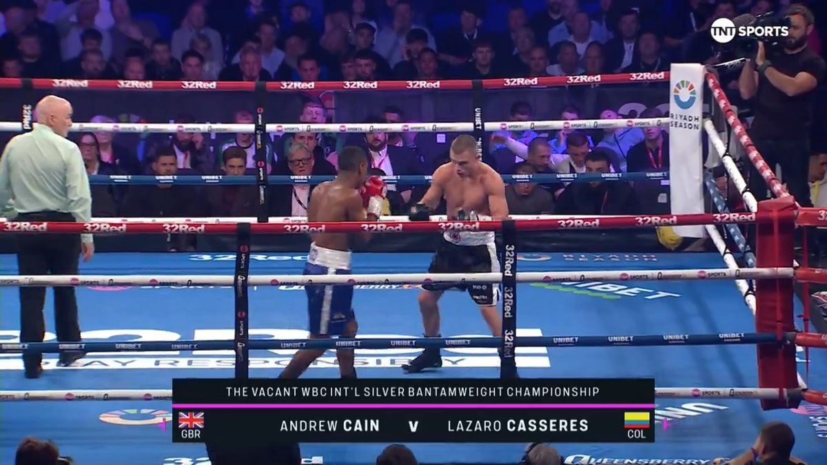 Andrew Cain needed just two round to stop Lazaro Casseres ๐ฅ Watch the official #BallRios fight highlights now ๐ฅ