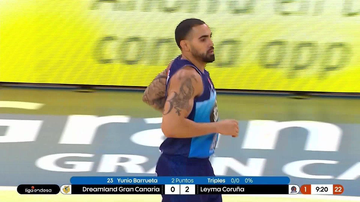 😂 ¿Alguien de Leyma Basquet Coruña 🍊 podría confirmarnos si Yunio Barrueta ha dejado de anotar en algún momento desde el domingo pasado? 📺 Movistar Plus | #ConectaConTuPasión #LigaEndesa