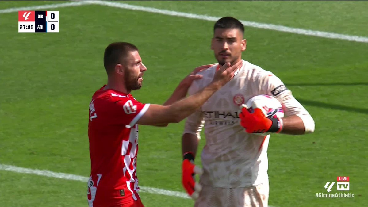 Paulo Gazzaniga has saved THREE penalties in one game for Girona against Athletic Club… Fair fucking play.