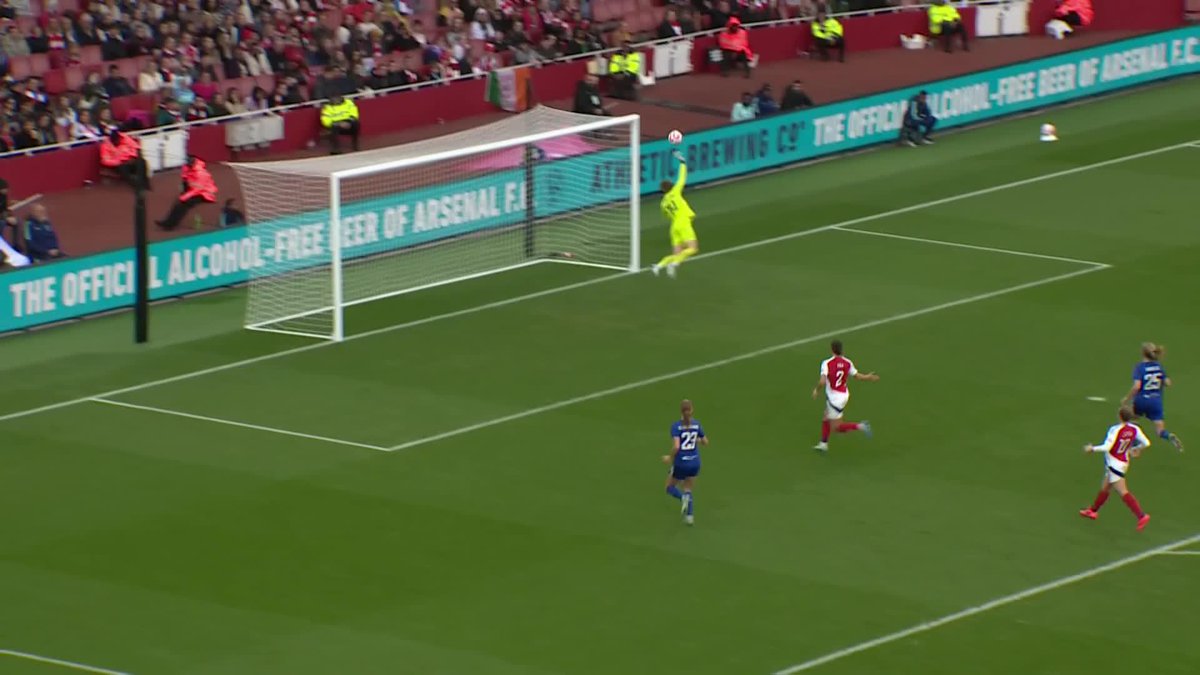 Daphne van Domselaar take a bow 😮💨 #BarclaysWSL Arsenal Women Daphne van Domselaar