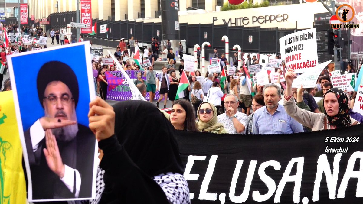 Türkiyeli devrimciler, 7 Ekim Aksa Tufanı'nın yıldönümünde Direniş'in çağrısıyla "Nehirden denize özgür Filistin" diyerek Taksim'den Dolmabahçe'ye yürüdü. Eylemde çektiğim görüntüleri, operasyon ilanı ve Direniş'in marşıyla harmanladım. Buyrunuz.. ✌️
