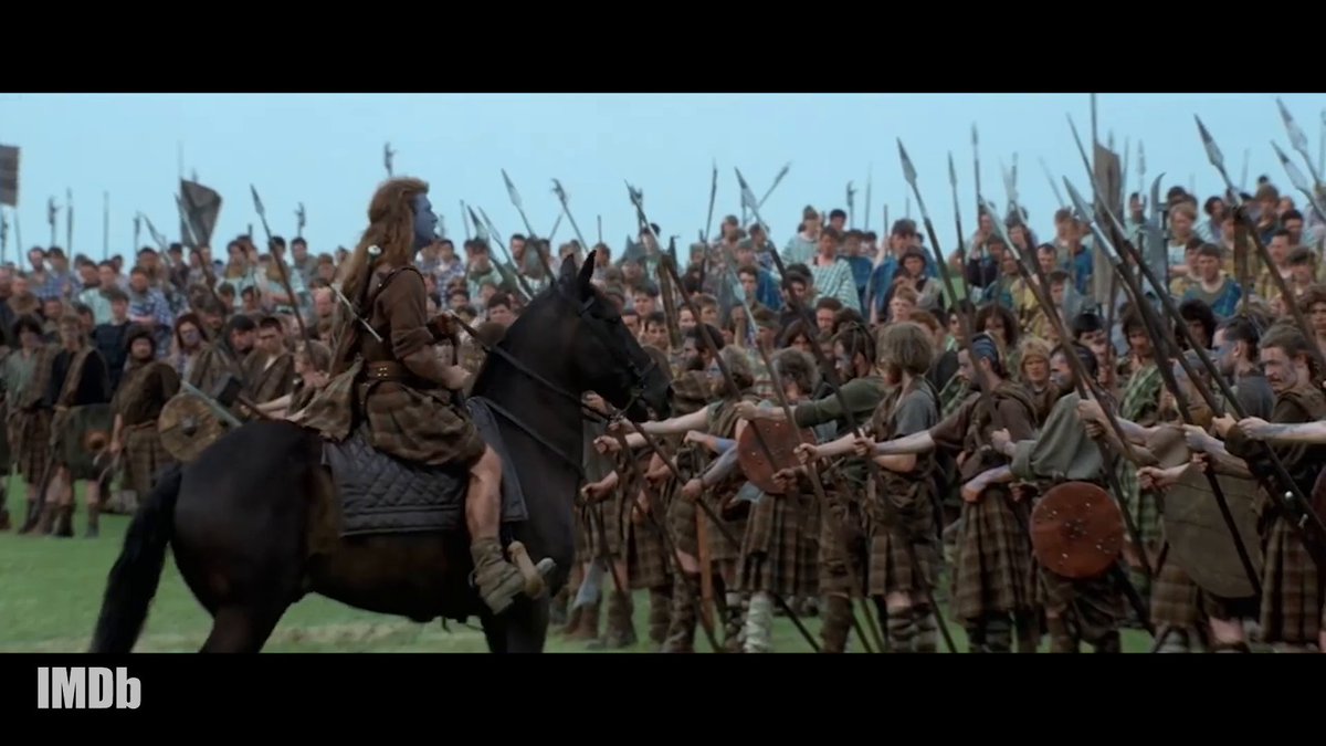 What is the most quintessentially masculine movie you have ever watched? I will go first: Braveheart (1995)