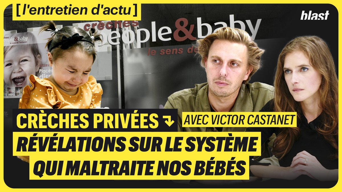 Crèches privées : révélations sur le système qui maltraite nos bébés ➡️ Comment un tel système a-t-il été rendu possible ? Pour en parler, Paloma Moritz reçoit le journaliste Victor Castanet, auteur du livre-enquête "Les Ogres".
