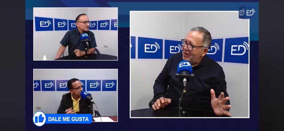 #XavierVillagrán: “El señor #CarlosVera en el Gobierno de #Lucio #Gutiérrez quiso imponer una serie de cambios de logos y cobraba sumas millonarias. En la época de Cynthia Viteri tenía a la esposa enrolada en el municipio. Carlos Vera recibe directamente de Jaime #Nebot recursos, perdóneme una de las cosas que tengo es decir la cosas como son. Entonces, puede un individuo de este nivel de ética y moral periodística tratar de convertirse en el rector de la opinión y la guía de los pueblos, no perdóneme es deshonroso”. La entrevista completa, aquí 👇