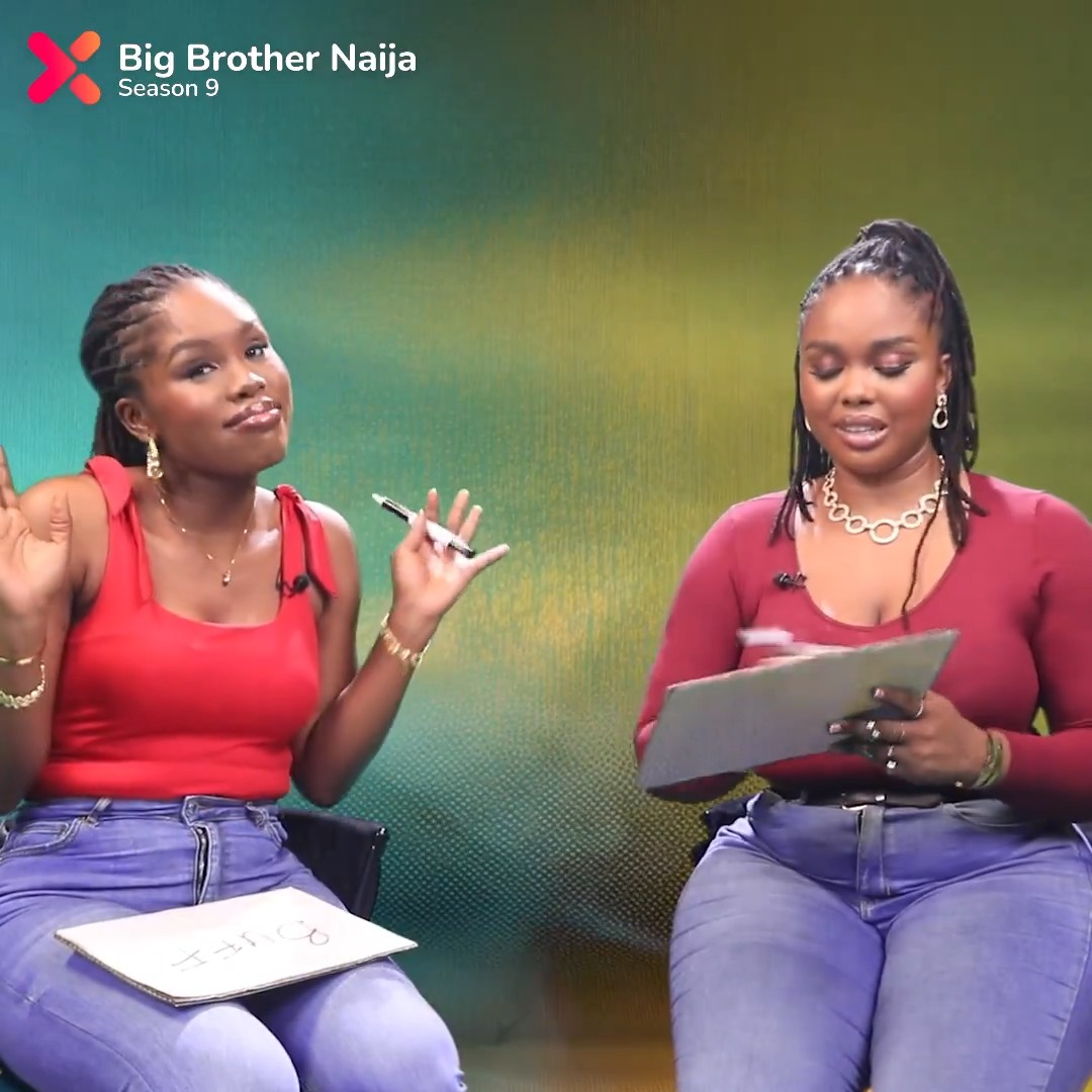 "I like men that work out." ~ Chizoba of the Benzoba ship 😅 Onyeka was a firecracker from day 1 😅 Wait for something about soups and swallows 😚 #BBNaija #BBNaijaS9