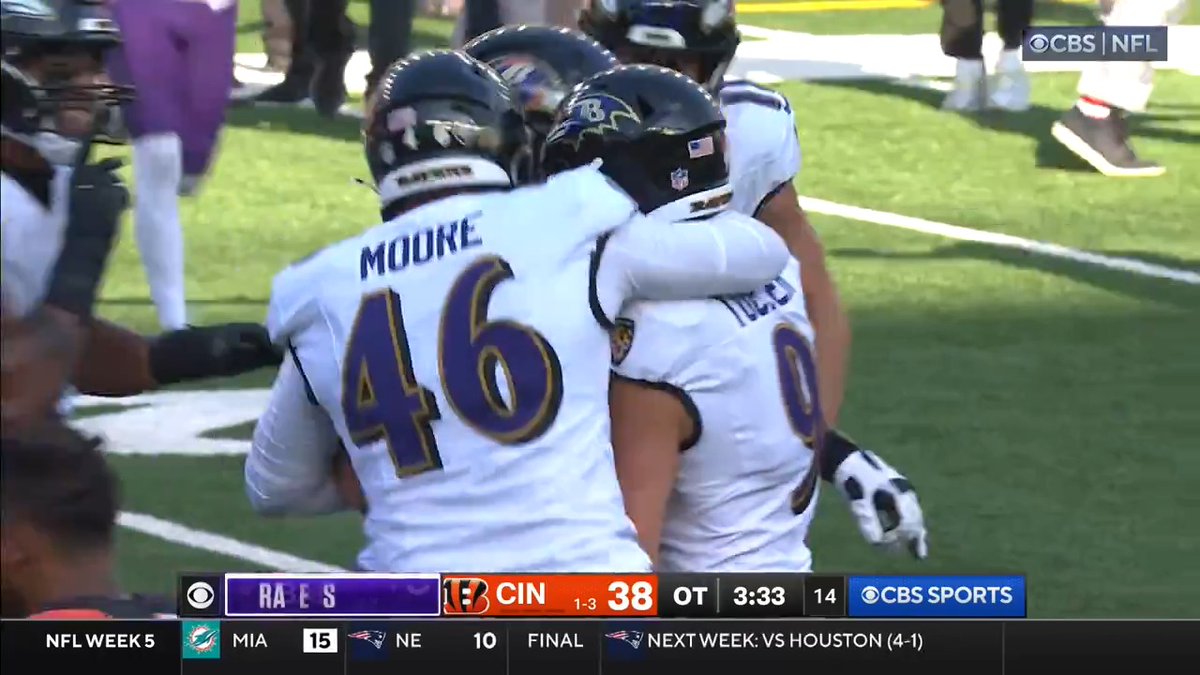 It's always must-watch TV whenever the Ravens and Bengals play