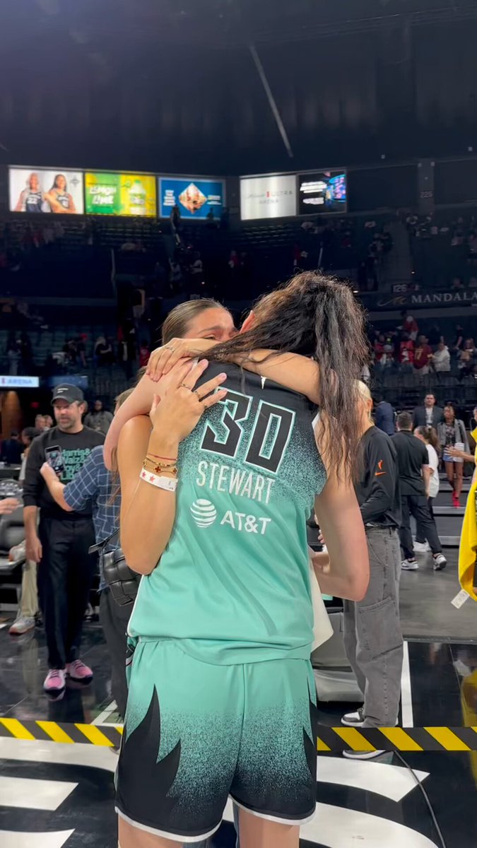 A special moment for Breanna Stewart and her people 🥹🧡 She will be taking the court once again in the #WNBAFinals presented by @YoutubeTV