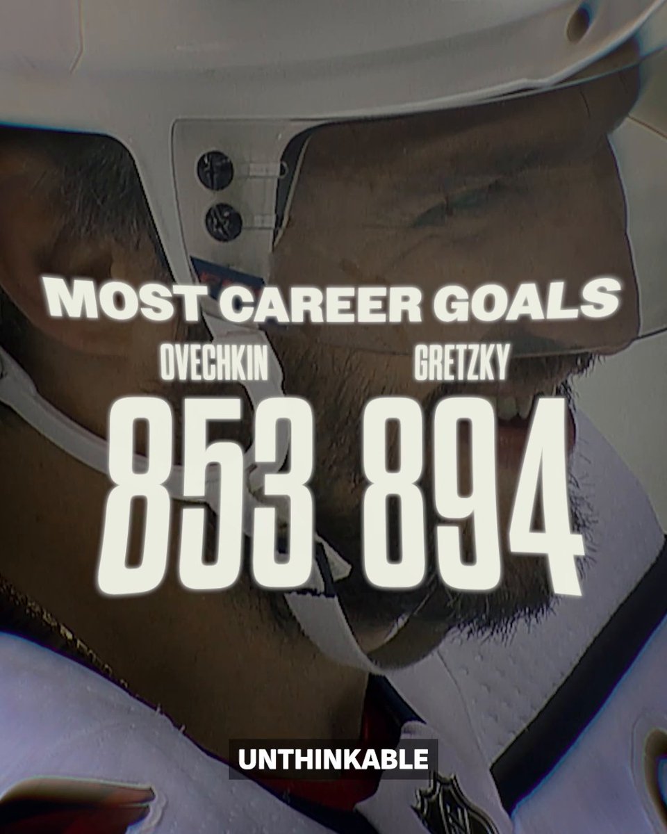 42 goals to Gretz. 🚨 Is this the year Alex Ovechkin makes history? Watch all season on ESPN, NHLonTNT, Sportsnet, Sports on Prime Canada, and TVA Sports!