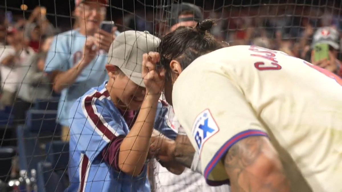 When you call him dad, it means a little more. ❤️ #NLDS