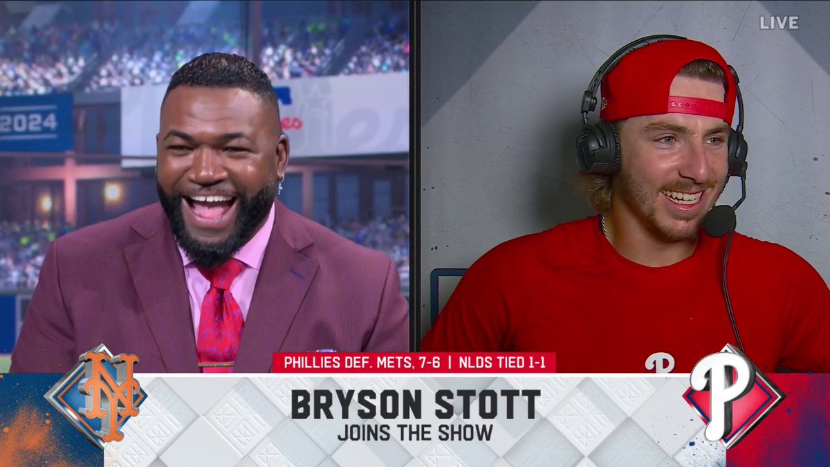 The Philadelphia Phillies birthday boy, Bryson Stott, joins the show after Philadelphia's walk-off win!