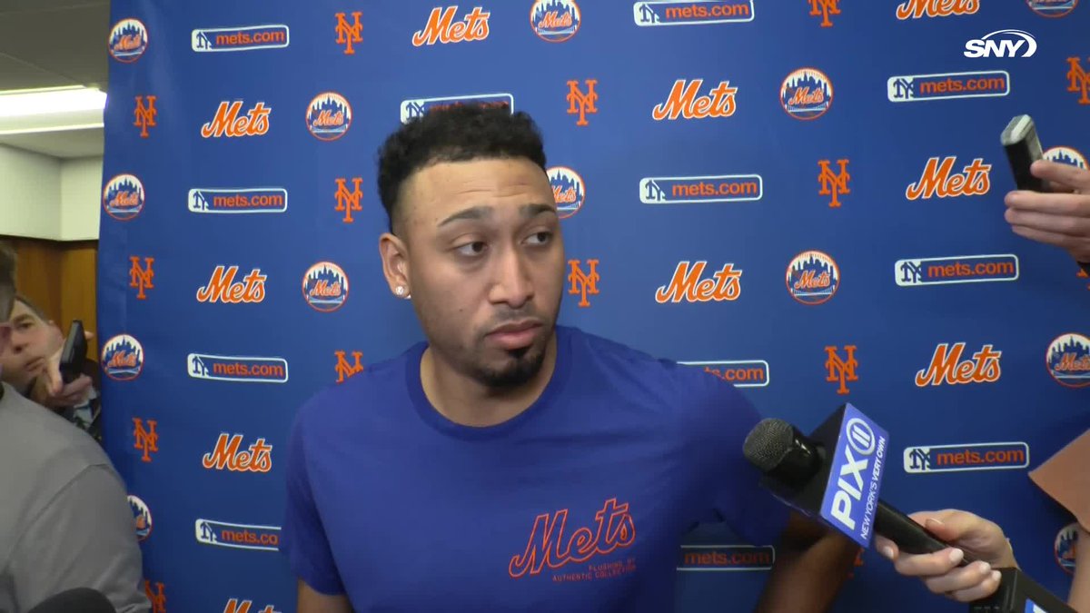 Edwin Diaz breaks down what happened in the 8th inning today against the Phillies:
