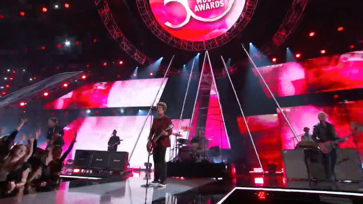 It was never a phase, mom. Our 🖤 still belongs to Green Day. #AMAs50 #AMAs Watch NOW on CBS and streaming on Paramount+.