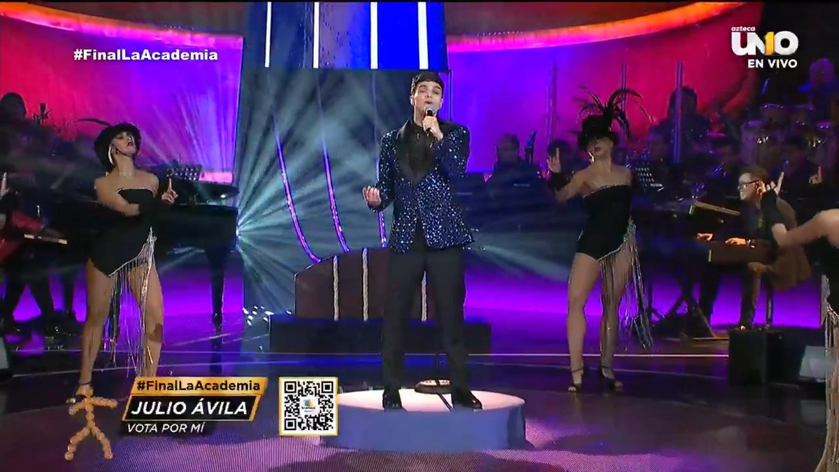 ¡Ayñ! #JulioÁvila nos conmovió con su interpretación de "𝗕𝗘́𝗦𝗔𝗠𝗘" de #Camila. 🥰👏🏼 ¿Crees que será el campeón de #LaAcademia? #TeCambiaLaVida #FinalLaAcademia 🔴 EN VIVO ahora: