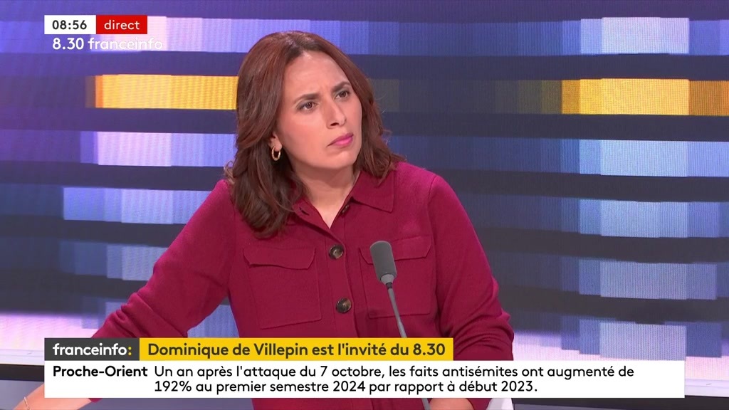 🔴➡️ "Ma parole dérange. Tous les termes que j’emploie aujourd’hui sont ceux que j’ai employés au lendemain du 7-octobre et je n’ai jamais varié", dit Dominique de Villepin.