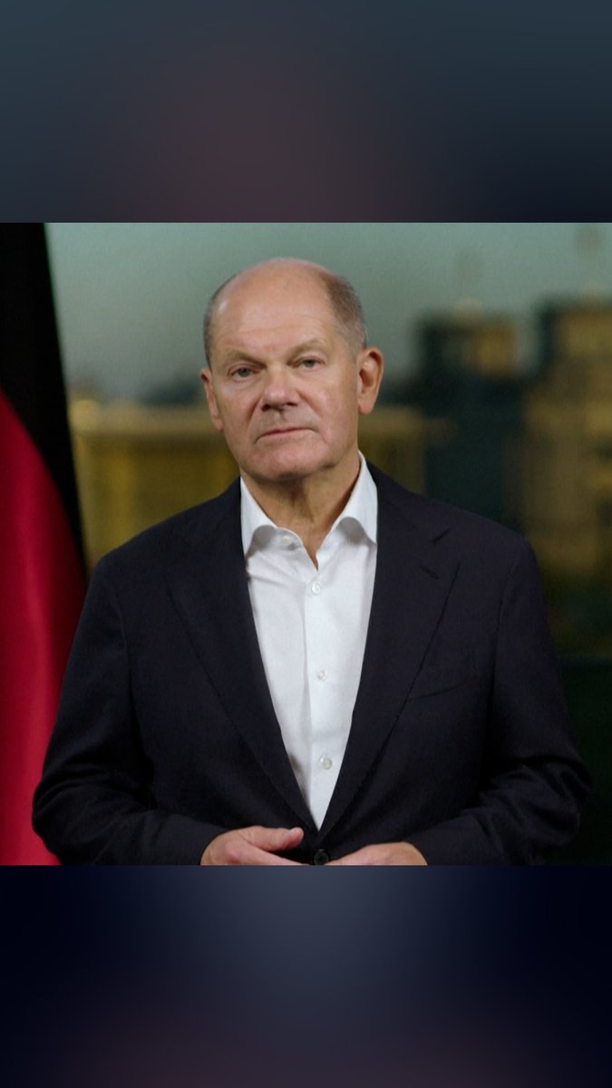 German Chancellor Olaf Scholz once again called for a cease-fire before first anniversary of the start of the war in Gaza.