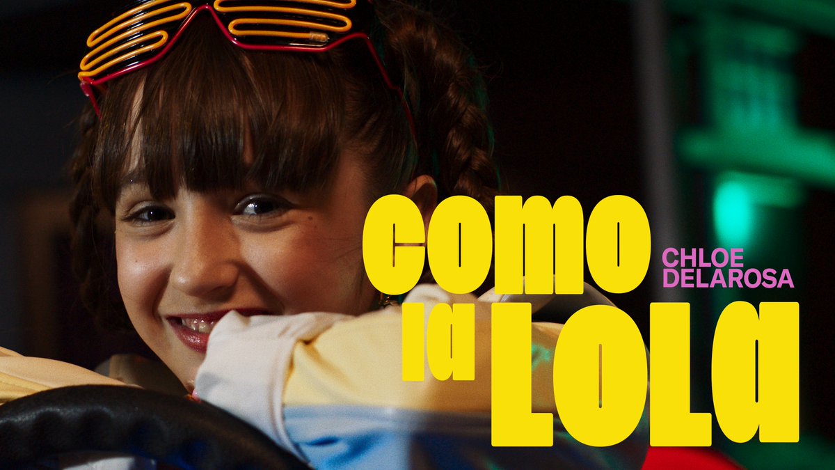 🌸¡ESTRENO EN EXCLUSIVA! 🌸 Así es el videoclip de “Como la Lola” 💃 de Chloe DelaRosa, nuestra representante en #EurovisionJunior2024 La canción narra el sueño de nuestra "cantista" Chloe: convertirse en "la Lola" #JESC24 #LetsBloom #ComoLaLola