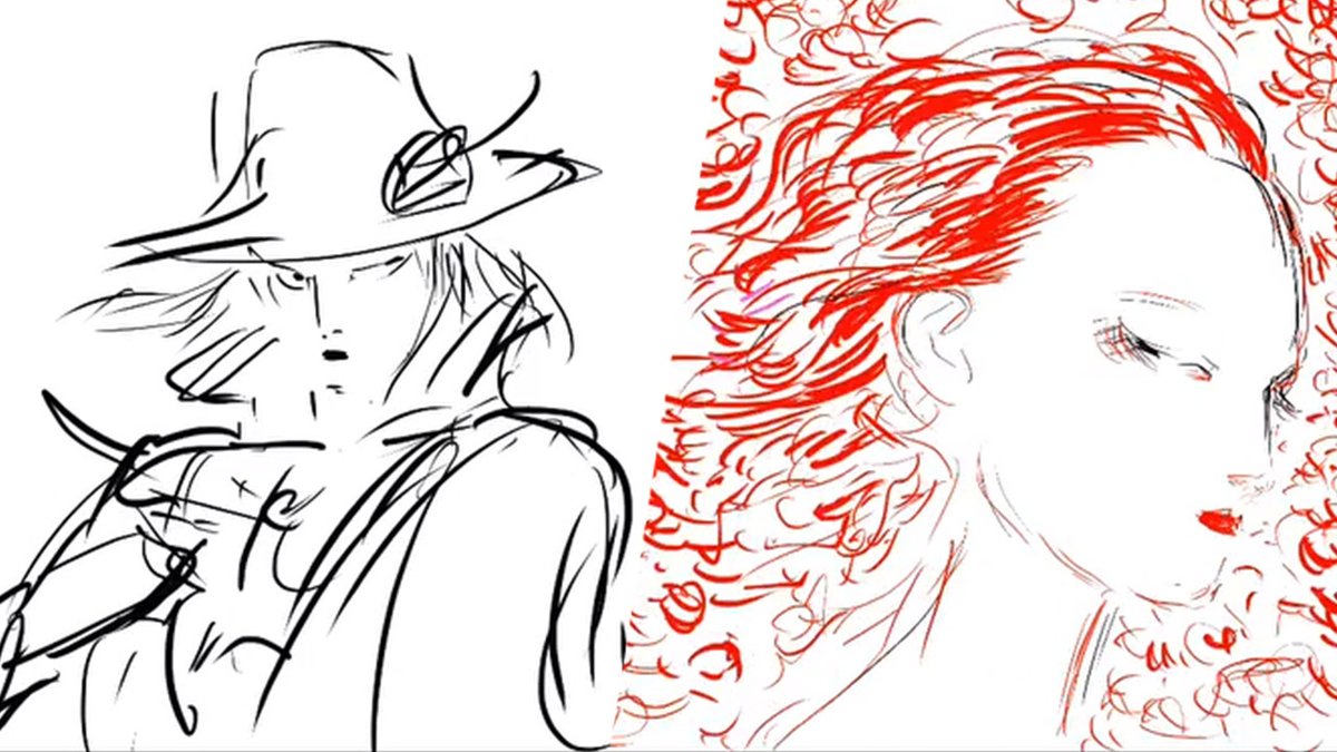 Illustrator Yoshitaka Amano (Final Fantasy, Vampire Hunter D...) recently started sharing some nice personal animations on his Instagram account.