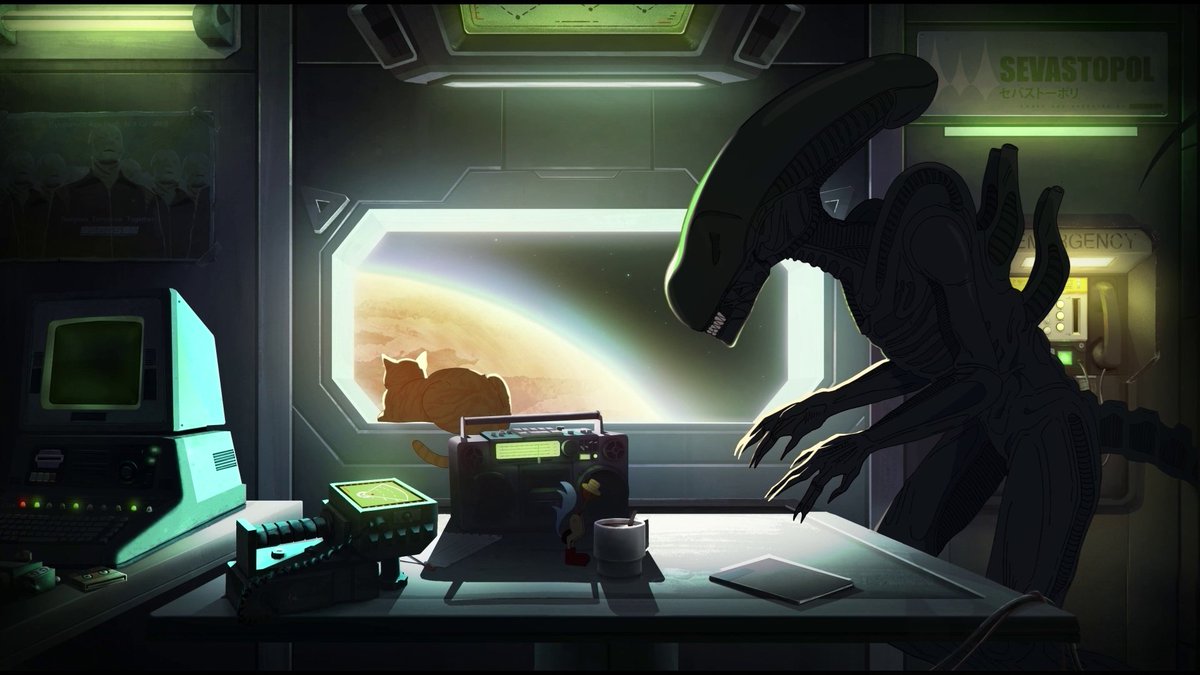 To celebrate 10 Years of Alien: Isolation, we’ve teamed up with the iconic @LofiGirl for a chilling collaboration 🥶 Put on your headphones and relax through space… but don't forget to check your motion tracker! #AlienIsolation10 Listen here: