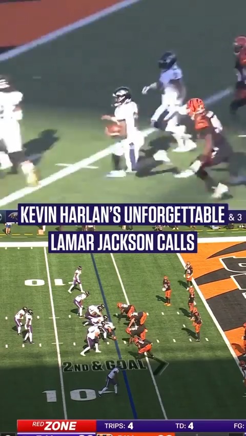 Kevin Harlan loves calling Lamar Jackson's games at Cincy 🔥 📺: CBS / CBSSports