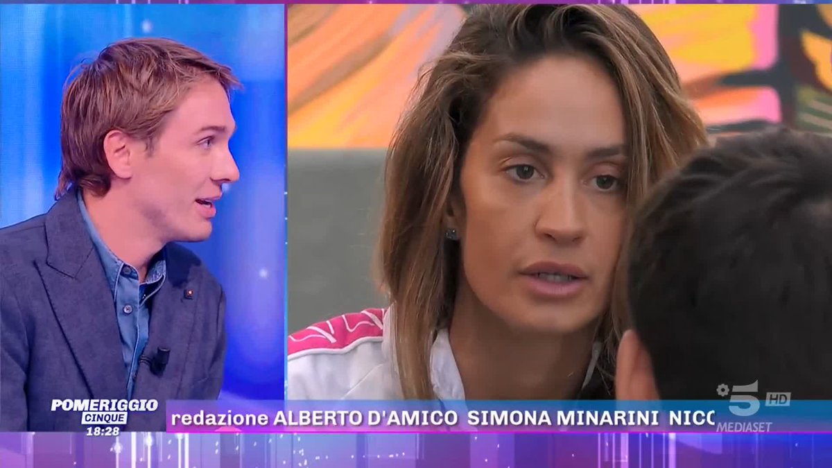 #GrandeFratello Alberto De Pisis a #Pomeriggio5: "Io sapevo che Helena Prestes era fidanzata con un ragazzo di origine belga"