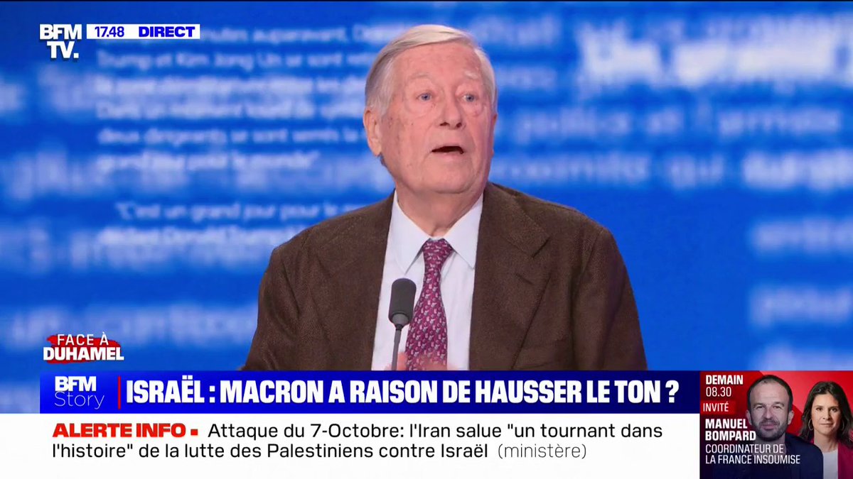 Livraison d'armes à Israël: "La politique de Benyamin Netanyahu a toujours été l'extension des conflits, la fuite en avant, le refus de la diplomatie (…) On peut être des alliés d'Israël, ne pas aimer Benyamin Netanyahu et le critiquer quand il mérite de l'être"