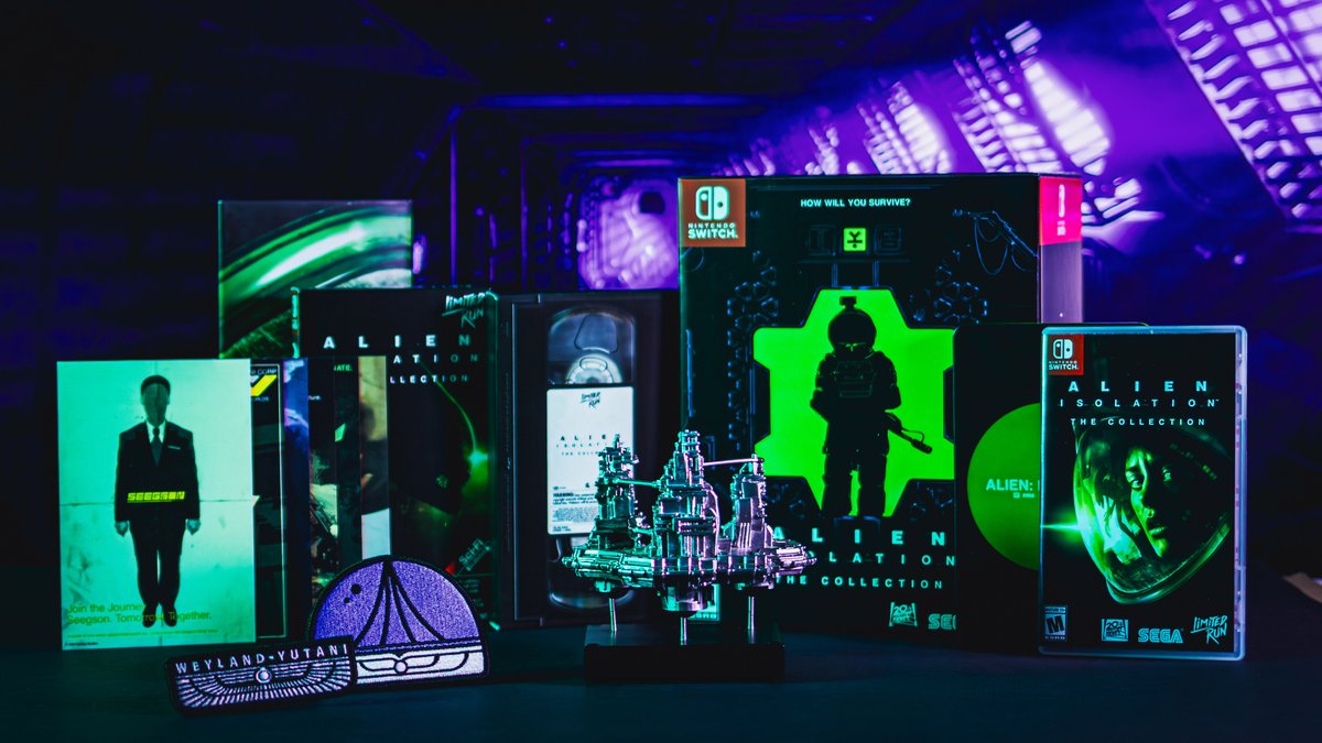 In celebration of #AlienIsolation10 we’re giving away a copy of the Alien: Isolation Collector’s Edition for Nintendo Switch! The collection contains a steelbook, a Sevastopol replica, all DLC, and even more! 👽 Enter now: