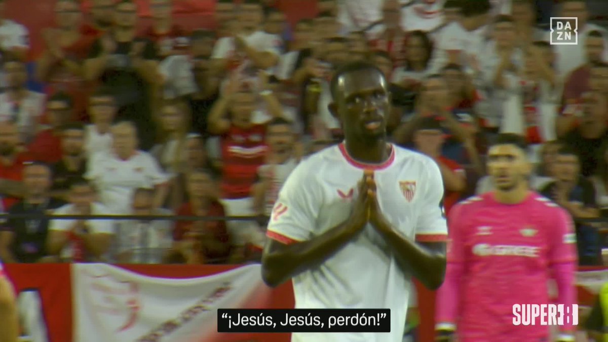 🗣️ “¡Jesús, Jesús, perdón!” Este gesto de Nianzou a Jesús Navas cuando fue expulsado es uno de los momentos de la jornada 👀 #Super8