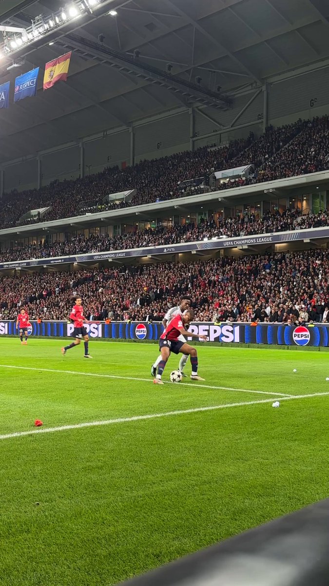 Lille defans hattının Real Madrid'i maymun ettiği mükemmel oyun:
