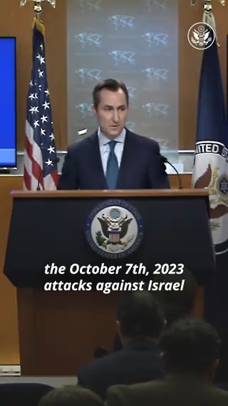 .@StateDeptSpox marks the devastating and tragic anniversary of the October 7th attack by Hamas in Israel.