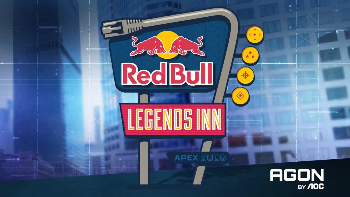 Introducing... Red Bull Legends Inn ๐ A new Apex Legends event where iiTzTimmy & Falcons ImperialHal invite top duos in the U.S. to compete in a series of game modes decided by viewers in real time ๐