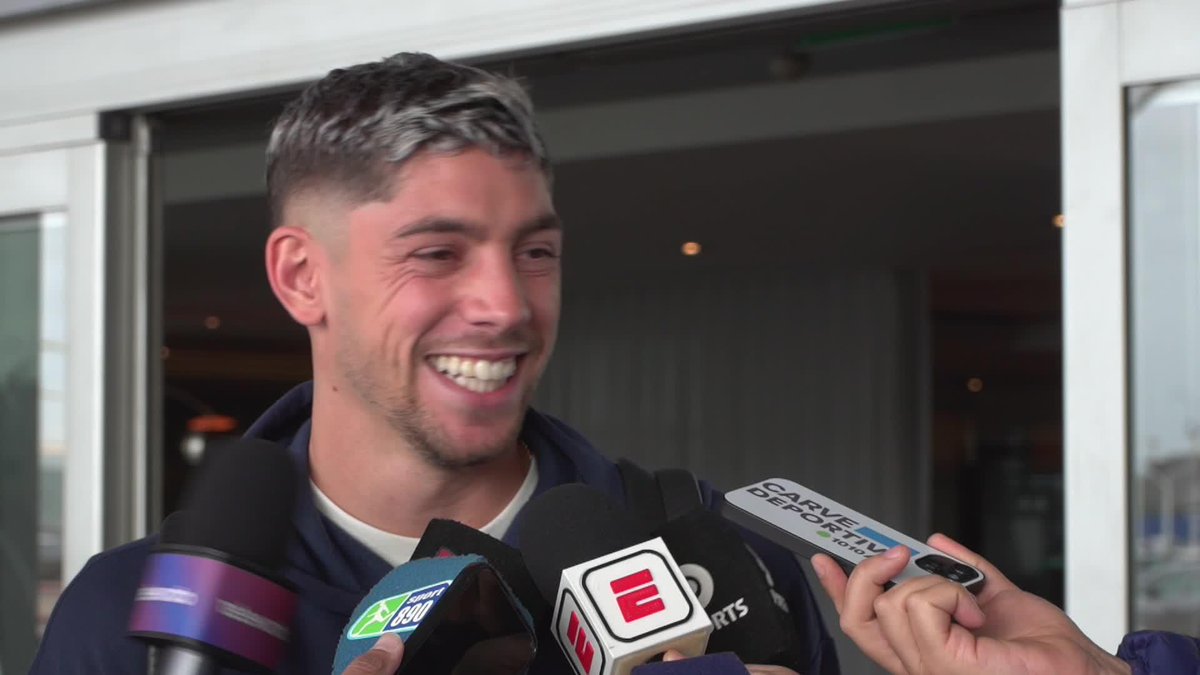 🗣️ Fede Valverde: "Ojalá haya una final Peñarol 🆚 River, creo que puede haber hasta un divorcio." JAJAJAJAJAJA Fede Valverde 🤣🤣🤍