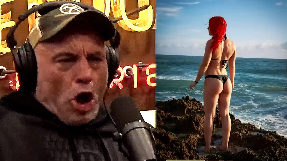Joe Rogan loses his mind over hot MMA fighter Gillian Robertson Joe Rogan Gillian Robertson #parody