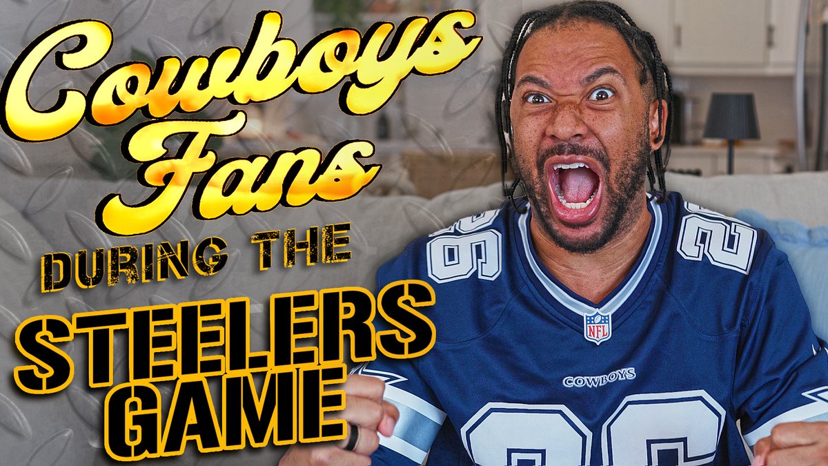 Cowboys fans during the Steelers game
