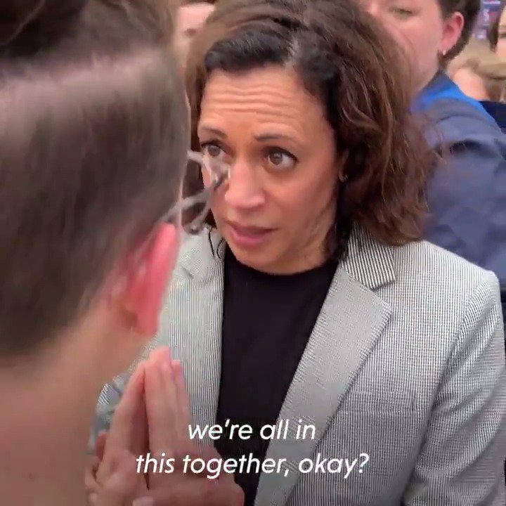 .Kamala Harris: "No, baby - you're not gonna die."